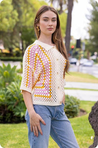 Hidden Treasure Crochet Top