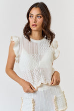 Load image into Gallery viewer, Chloé Femme Knit Set in White
