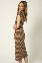 Load image into Gallery viewer, Out of Reach Mocha Dress
