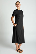 Load image into Gallery viewer, Simplicity Always Tee Dress in Black
