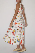 Load image into Gallery viewer, Bon Appetit Smocked Dress
