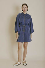 Load image into Gallery viewer, Always Right Navy Utility Dress
