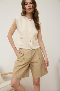 Elevated Essentials-Plans Are Made Knit Vest