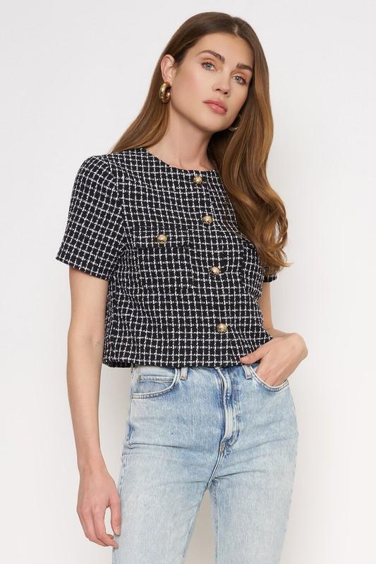 She’s All That Cropped Blazer