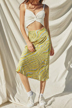 Load image into Gallery viewer, Retro Love Silk Skirt
