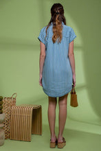 Load image into Gallery viewer, Always Yours Striped Denim Dress
