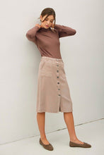 Load image into Gallery viewer, Let’s Call It Even Mauve Skirt
