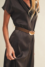 Load image into Gallery viewer, Worth Your While Belted Dress

