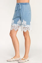 Load image into Gallery viewer, A Refined Touch Long Denim Shorts
