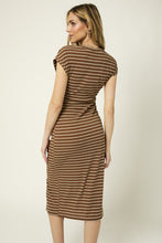 Load image into Gallery viewer, Out of Reach Mocha Dress
