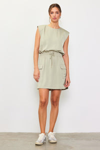 World View Cargo Dress in Sage