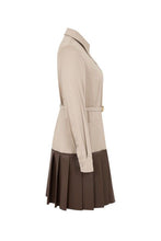 Load image into Gallery viewer, Can’t Let Go Leather Mix Dress
