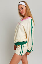 Load image into Gallery viewer, L.A. Track Sporty Chic Sweatshirt
