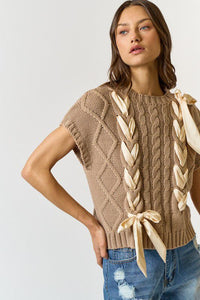 The Love Shack Sweater in Taupe