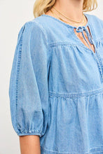 Load image into Gallery viewer, Skies of Blue Tencel Denim Set
