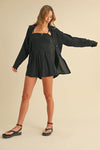 Longing for You Romper + Shirt Set