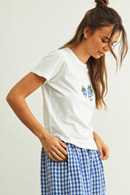 Load image into Gallery viewer, You Grow Girl Gingham x Tee Set
