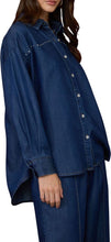 Load image into Gallery viewer, Made for More Studded Denim Shirt
