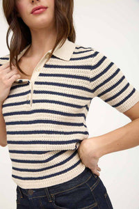 Strolling Around Knit Polo