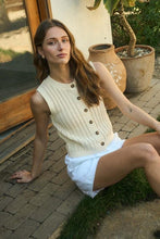 Load image into Gallery viewer, Elevated Essentials-Plans Are Made Knit Vest
