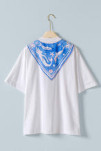 Load image into Gallery viewer, Sail Away Scarf Tee
