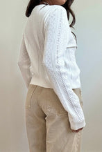 Load image into Gallery viewer, There When You Need Pointelle Cardigan
