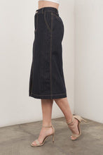 Load image into Gallery viewer, Annina Dark Denim Skirt
