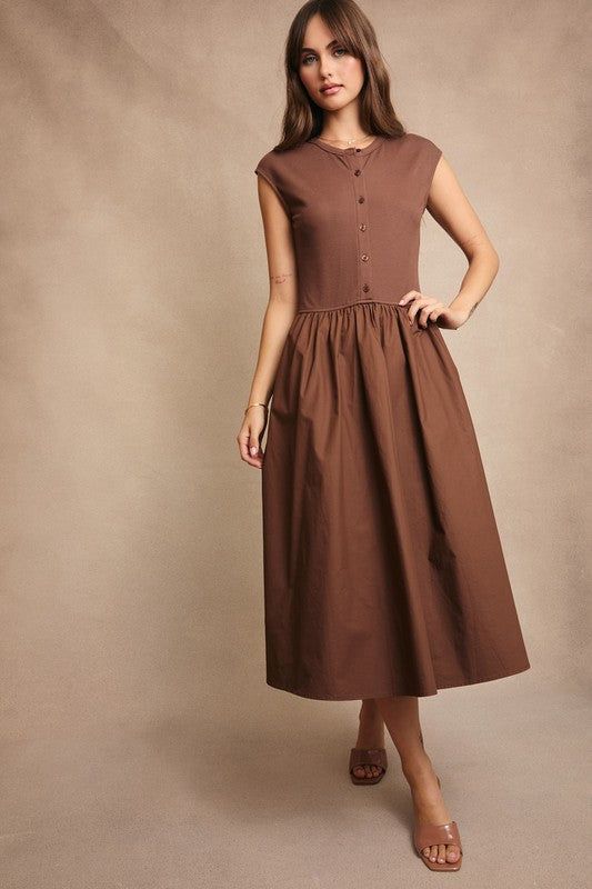 Let It Be Mixed Dress