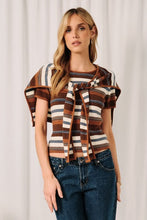 Load image into Gallery viewer, Write Me Back Cape Knit Top

