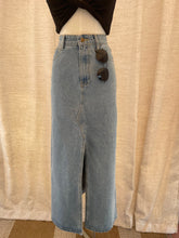 Load image into Gallery viewer, Blues with You Denim Maxi Skirt
