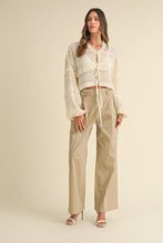 Load image into Gallery viewer, In Charge Pleated Taupe Trousers
