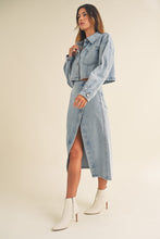 Load image into Gallery viewer, It’s a Vibe Denim Set
