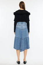 Load image into Gallery viewer, Let It Flow Denim Skirt
