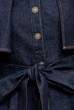 Load image into Gallery viewer, Most Likely Denim Cape Dress
