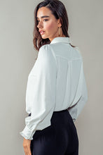 Load image into Gallery viewer, Effortless Glamour Silk Blouse
