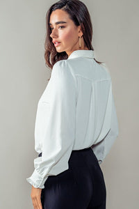 Effortless Glamour Silk Blouse