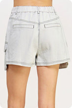 Load image into Gallery viewer, Urban Flair Grey Cargo Short
