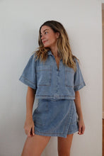 Load image into Gallery viewer, Already On It Denim Skort
