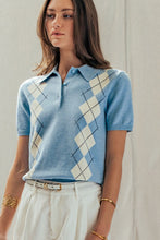 Load image into Gallery viewer, That Preppy Feeling Argyle Polo
