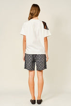 Load image into Gallery viewer, All the Possibilities Lace Tee in White/Black
