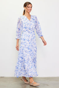 Milos Floral Maxi Dress