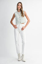 Load image into Gallery viewer, Cosmopolitan Presence Tweed Vest
