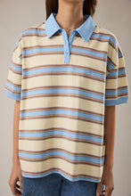 Load image into Gallery viewer, A Step Ahead Striped Polo
