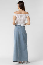 Load image into Gallery viewer, Blues with You Denim Maxi Skirt
