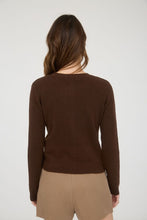 Load image into Gallery viewer, Elevated Essentials - Keep It Simple Brown Cardi
