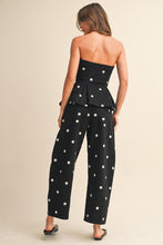Load image into Gallery viewer, Spotted an Icon Denim Set in Black/White
