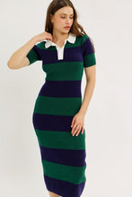 Load image into Gallery viewer, Always First Knit Polo Dress
