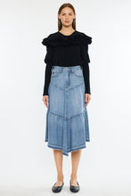 Load image into Gallery viewer, Let It Flow Denim Skirt
