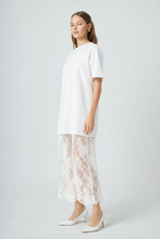 Load image into Gallery viewer, Forever Begins Lace Mix Dress
