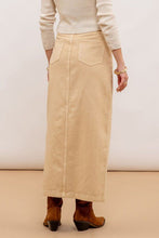 Load image into Gallery viewer, World View Sand Midi Skirt
